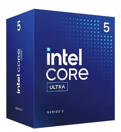 Intel CPU/BX80768225/ULTRA5-225 6.4 GHz Upto 4.9 GHz LGA1851 Socket 10 Cores 10 Threads 20 MB Smart Cache 22 MB L2 Cache Desktop Processor (Blue)