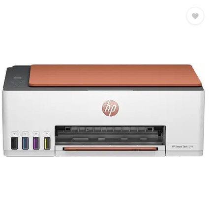 HP Smart All In One 529 Multi-function Color Ink Tank Printer for Print/Scan/Copy with Up to 4000 Black & 6000 color pages of ink in box (4 Ink Bottles Included)