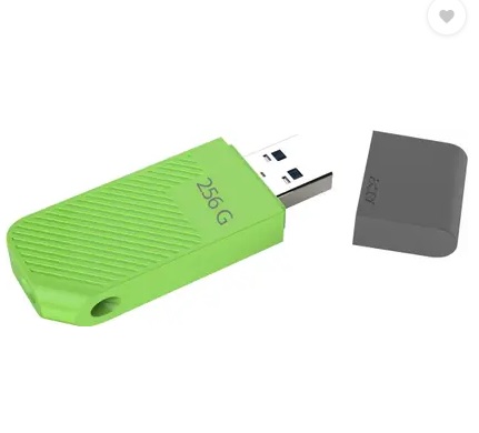 Acer UP200 256 GB Pen Drive Compatible with Desktop Computer, Laptop, Television USB 2.0 Plastic Case (Green)