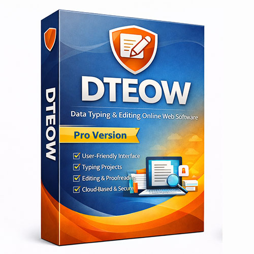 Pro Data Typing & Editing Online Web Software