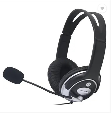 HP B4BO9PA Wired (Black, On the Ear)