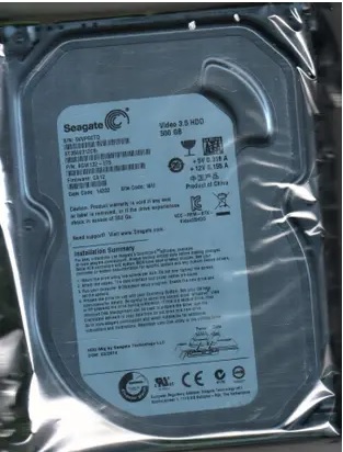 Seagate Pipline/Barracuda Internal 2 year warrany 500 GB Desktop, Surveillance Systems Silver SATA Internal Hard Disk Drive (HDD) (ST500M002) (Interface: SATA, Form Factor: 3.5 inch)